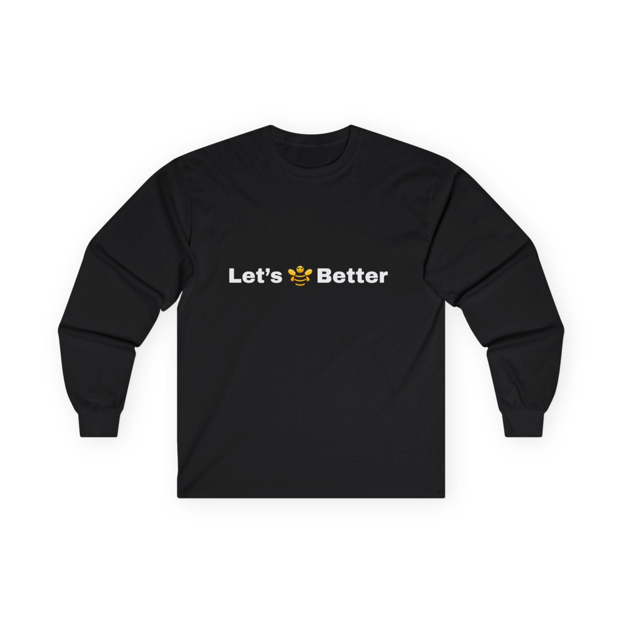 Essentials Long Sleeve Tee - White Logo