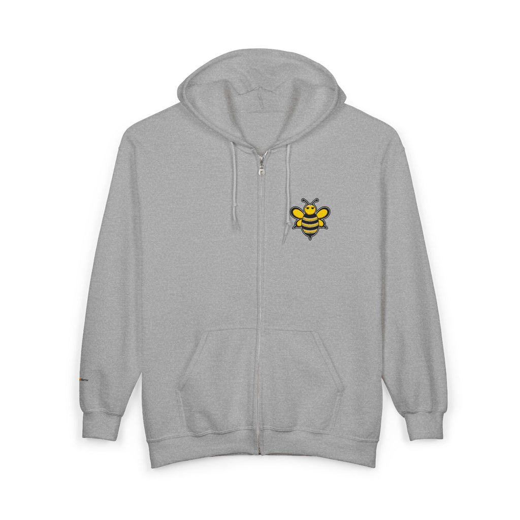 Ascent Collection  Pull Zip Hoodie Embroidered Logo