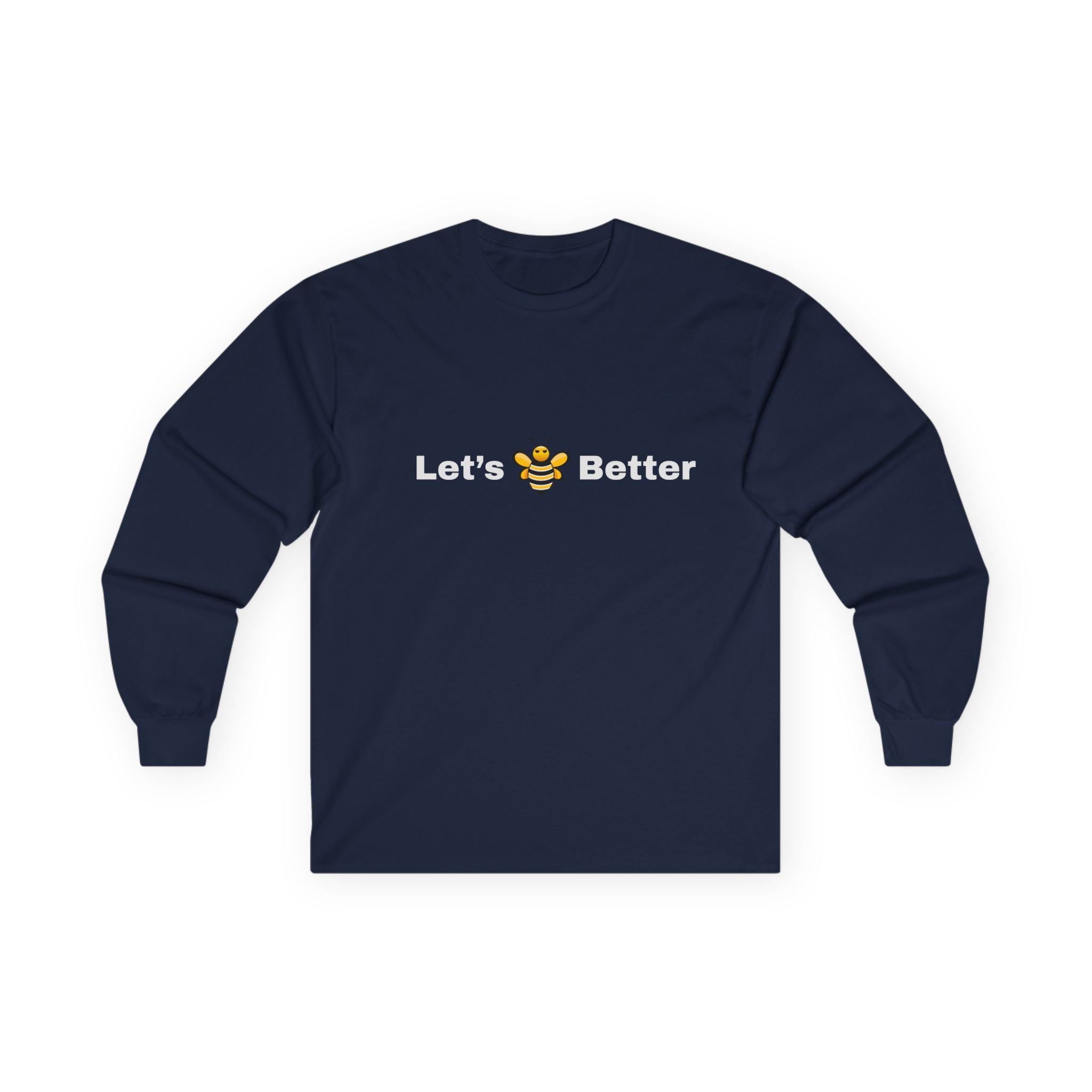 Hive Essentials Long Sleeve Tee - White Logo