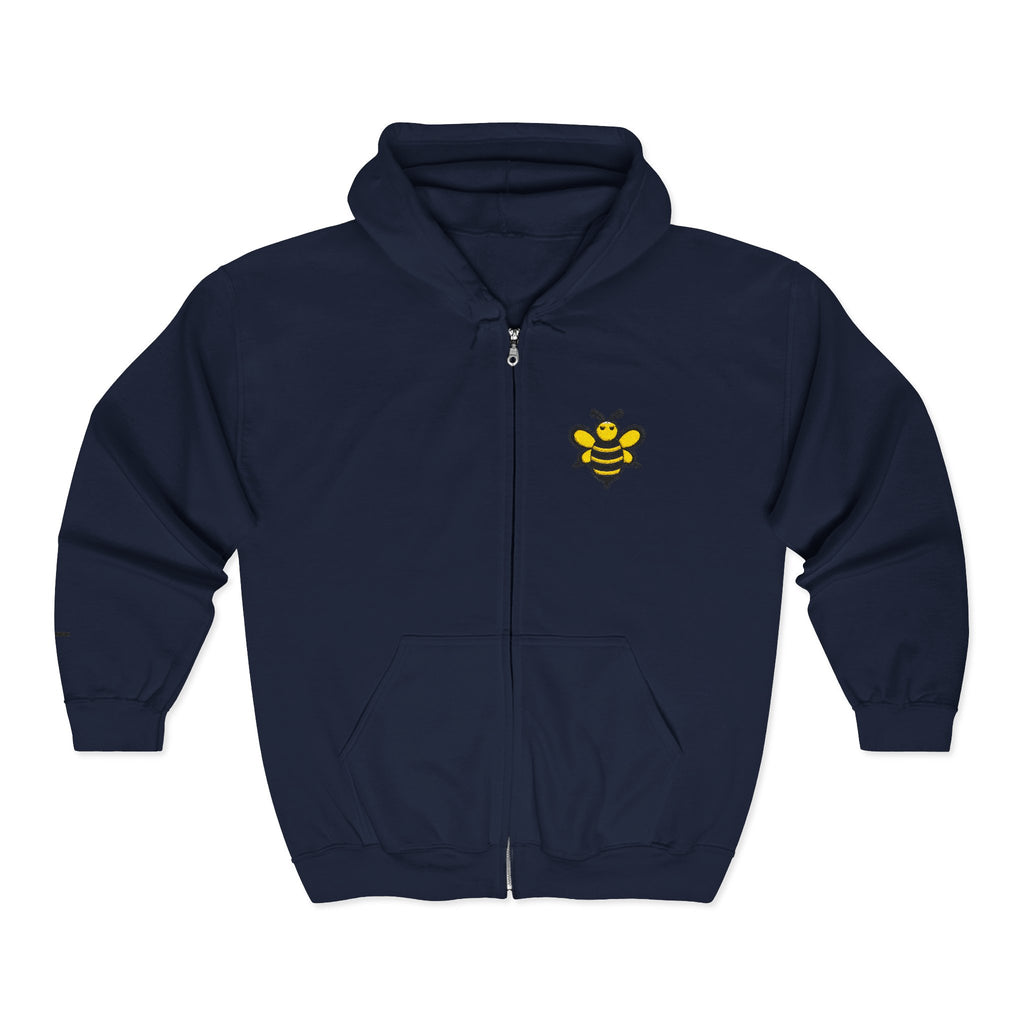 Ascent Collection  Pull Zip Hoodie Embroidered Logo
