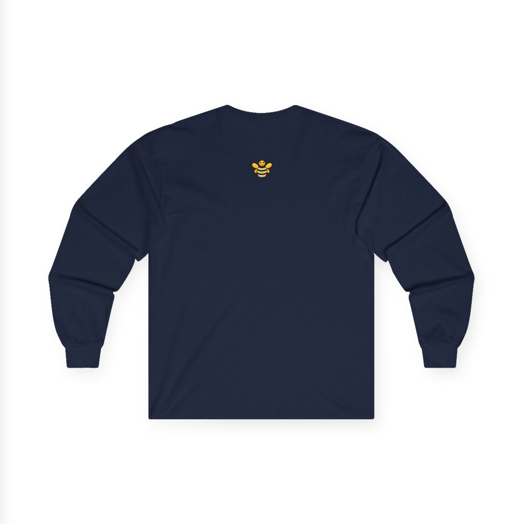 Hive Essentials Long Sleeve Tee - White Logo